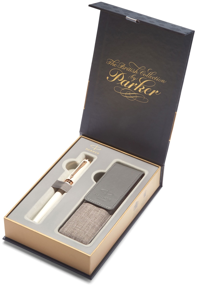 Długopis Parker INGENUITY PGT opr. perłowa 1978391 + etui